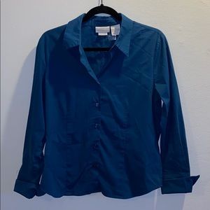 Worthington stretch button down shirt